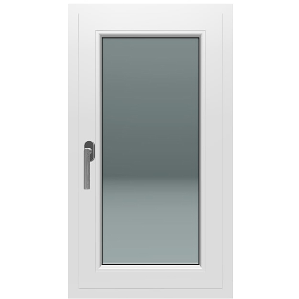 Fereastra termopan FENSTERWELT, PVC, 5 camere, 56 x 100 cm, deschidere oscilobatanta dreapta, alb