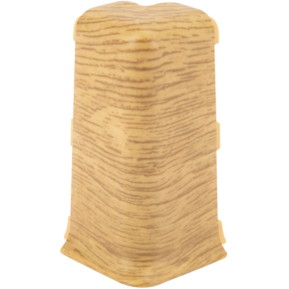 Colt exterior plinta VILO Esquero, PVC, 6.7 cm, 2 bucati, stejar japonez