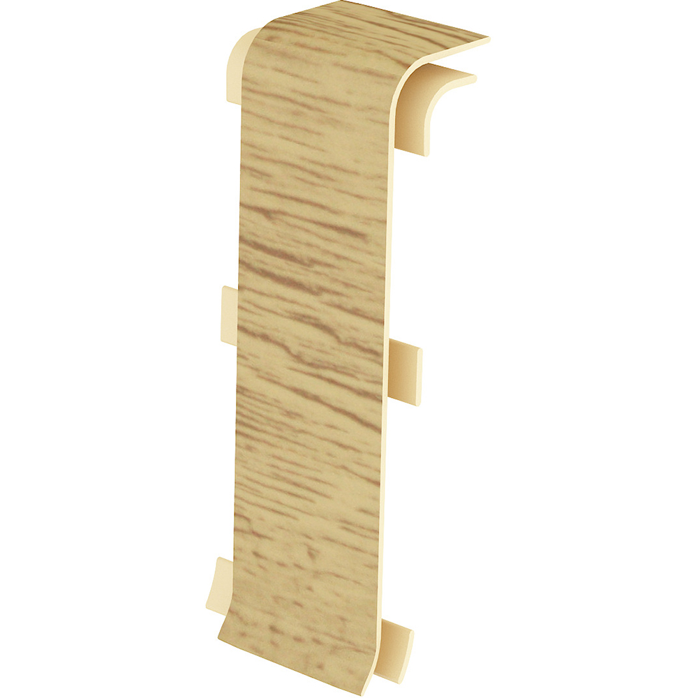 Conector VILO Esquero, PVC, 6.7 cm, 2 bucati, stejar japonez