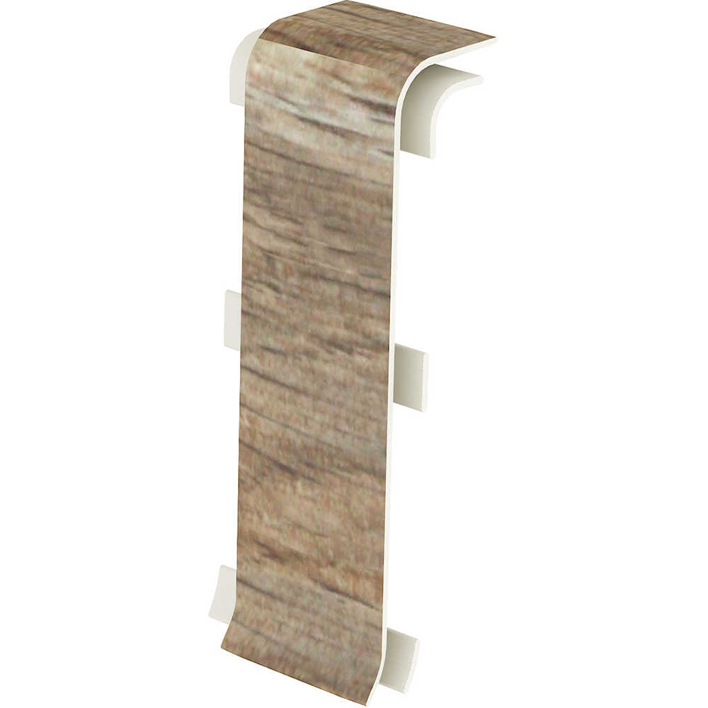 Conector VILO Esquero, PVC, 6.7 cm, 2 bucati, stejar ghinda