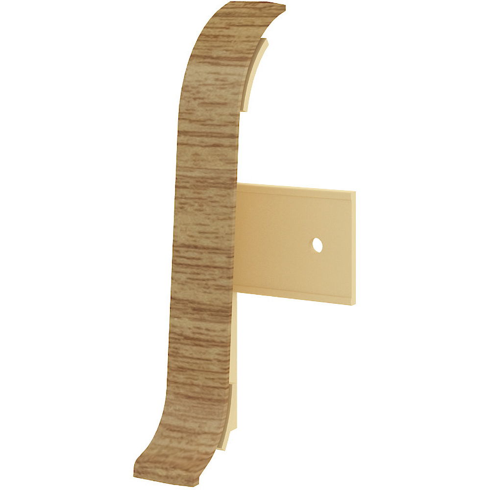 Set terminatii parchet VILO Flex 521, PVC, 5.5 x 2.2 cm, 2 bucati, stejar antic