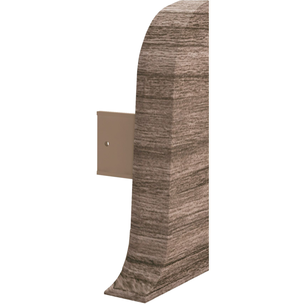 Set terminatii parchet VILO Flex 553, PVC, 5.5 x 2.2 cm, 2 bucati, stejar argintiu