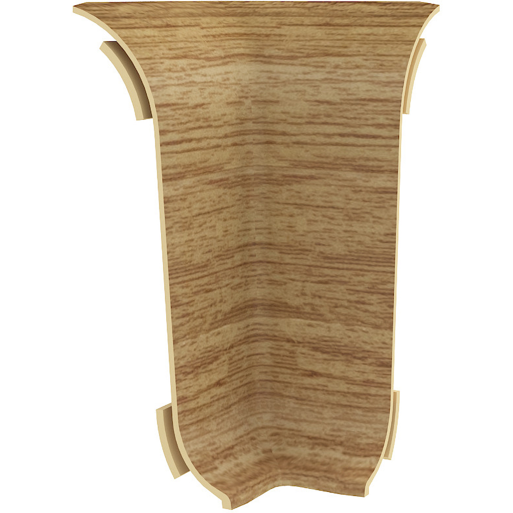 Colt exterior plinta VILO Flex 521, PVC, 5.5 x 2.2 cm, 2 bucati, stejar antic
