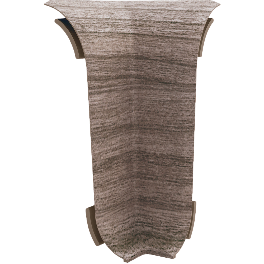 Colt exterior plinta VILO Flex 553, PVC, 5.5 x 2.2 cm, 2 bucati, stejar argintiu
