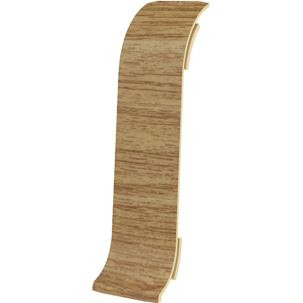 Conector flex VILO Flex 521, PVC, 5.5 x 2.2 cm, 2 bucati, stejar antic