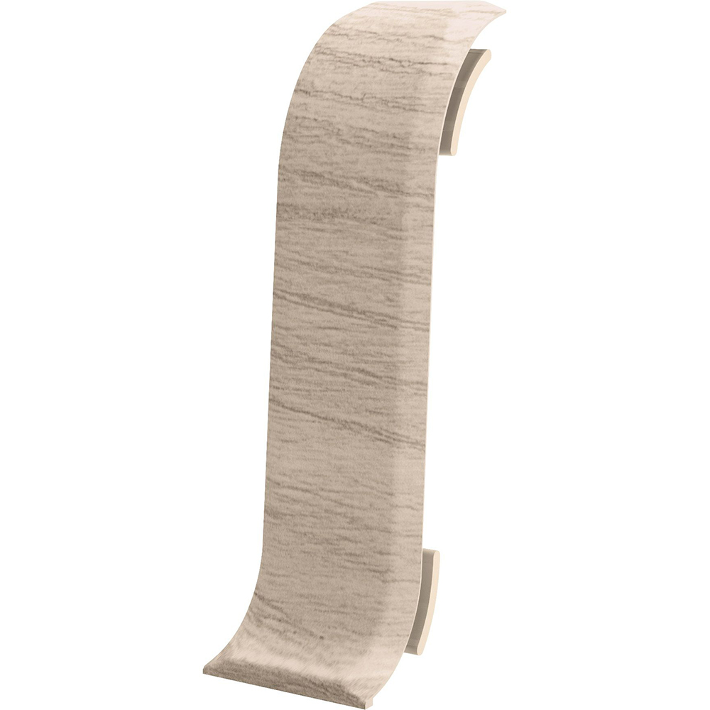 Conector flex VILO Flex 592, PVC, 5.5 x 2.2 cm, 2 bucati, stejar Tundra