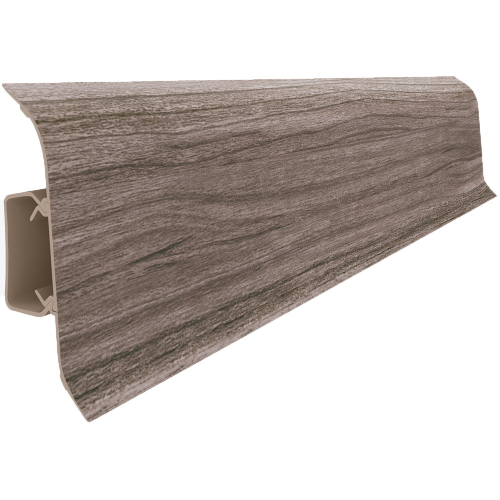Plinta parchet VILO Flex 553, PVC, 250 x 5.5 x 2.2 cm, stejar argintiu