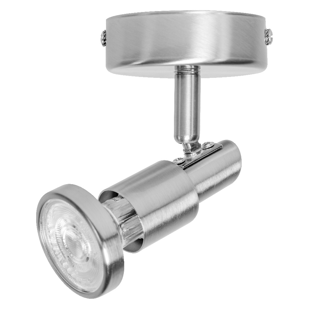 Spot LED LEDVANCE 4058075540507, GU10, 2.6W, 230lm, 2700K, argintiu