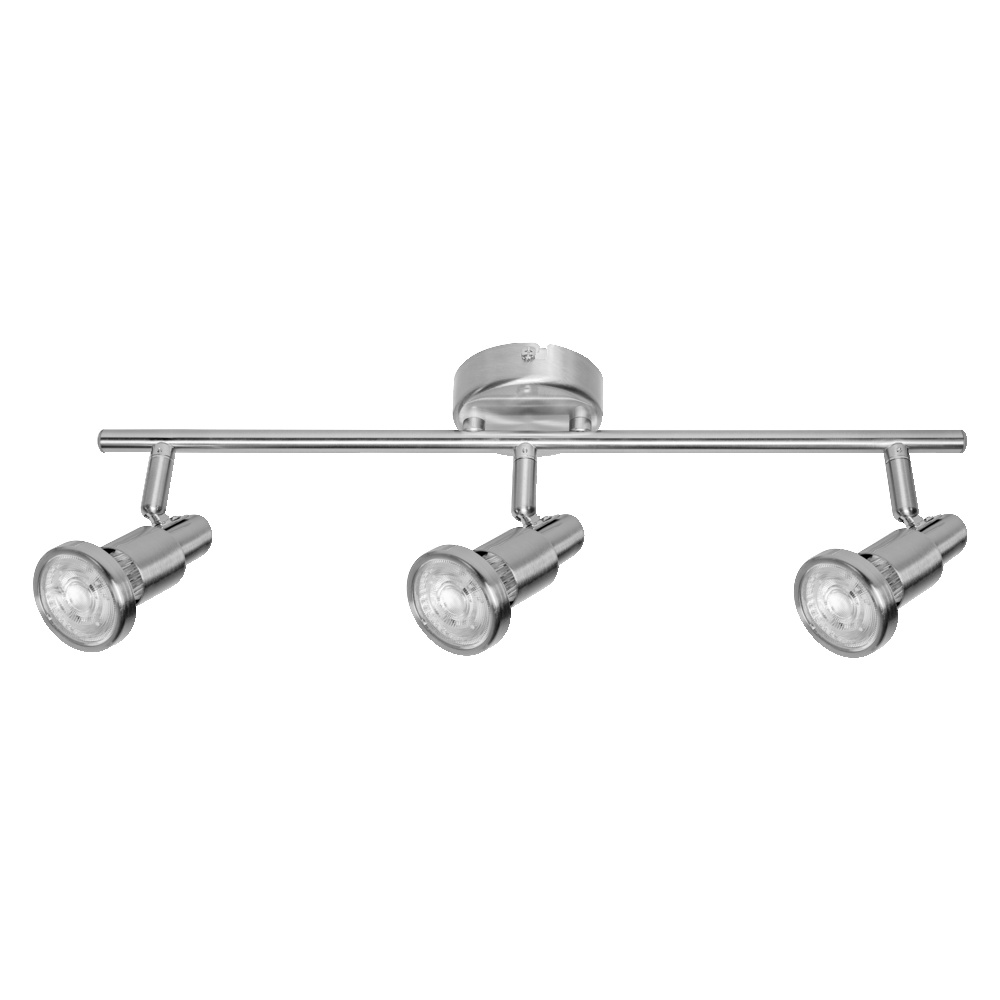 Spot LED LEDVANCE 4058075540569, Gu10, 3 x 2.6W, 690lm, 2700K, argintiu