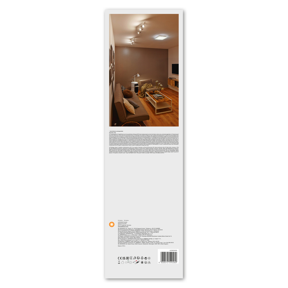 Spot LED LEDVANCE 4058075540569, Gu10, 3 x 2.6W, 690lm, 2700K, argintiu