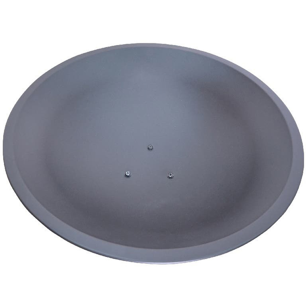 Bol de foc Brazoria, 56 x 24 cm, gri
