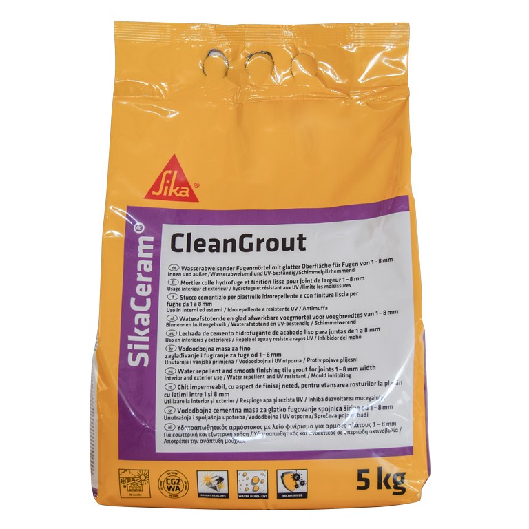 Chit rosturi gresie/faianta, sand, 5 kg  Sika