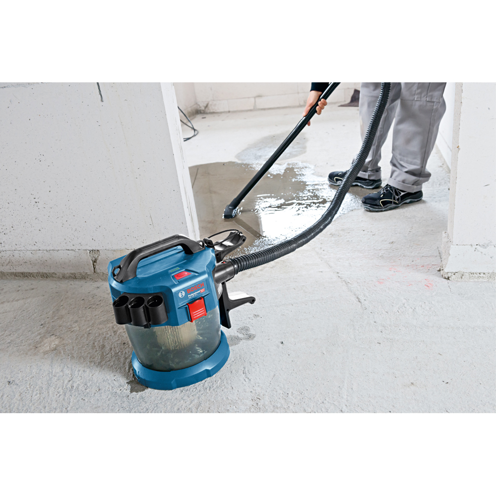 Aspirator umed/uscat BOSCH GAS 18V-10, 10l, 18V, albastru