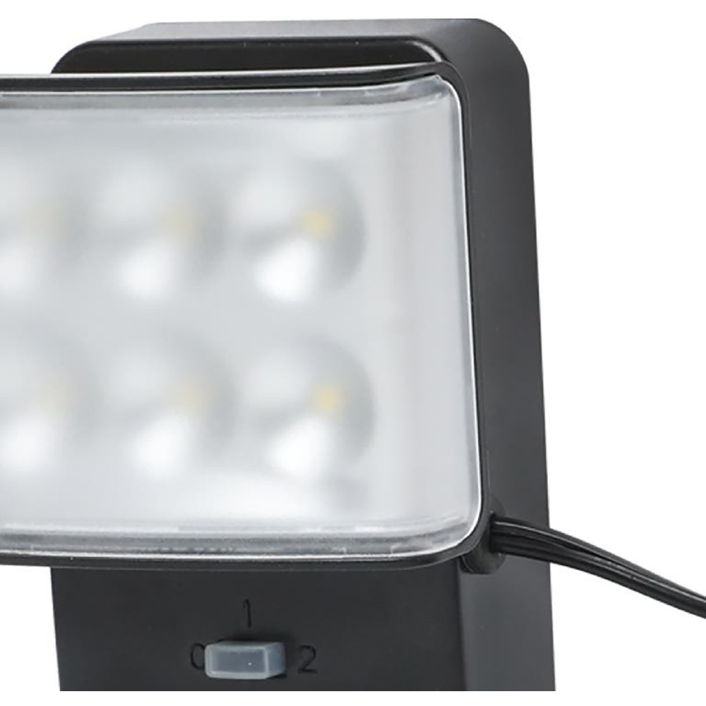 Proiector solar cu senzor de miscare FLEMING, 120lm, negru