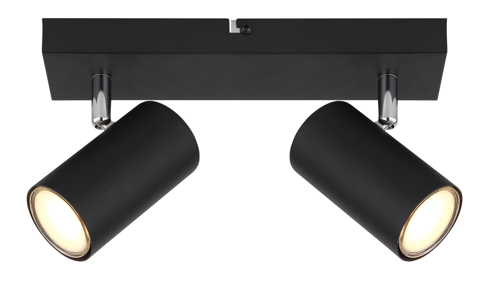 Spot Led Negru Metal 2X 35W Gu10