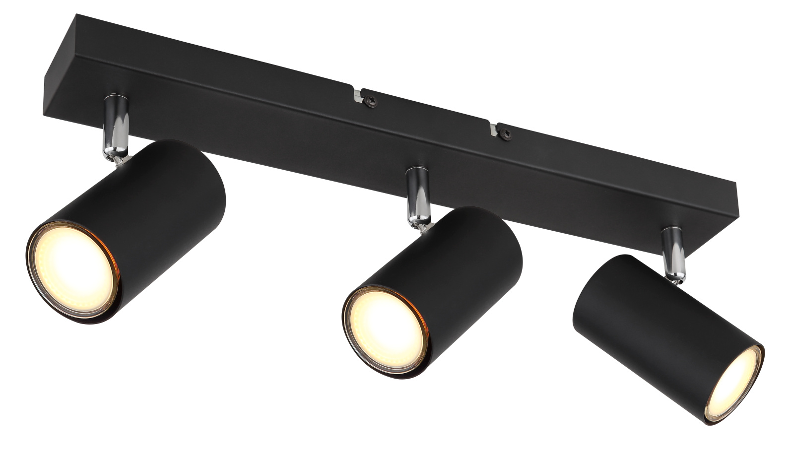 Spot Led Negru Metal 3X 35W Gu10