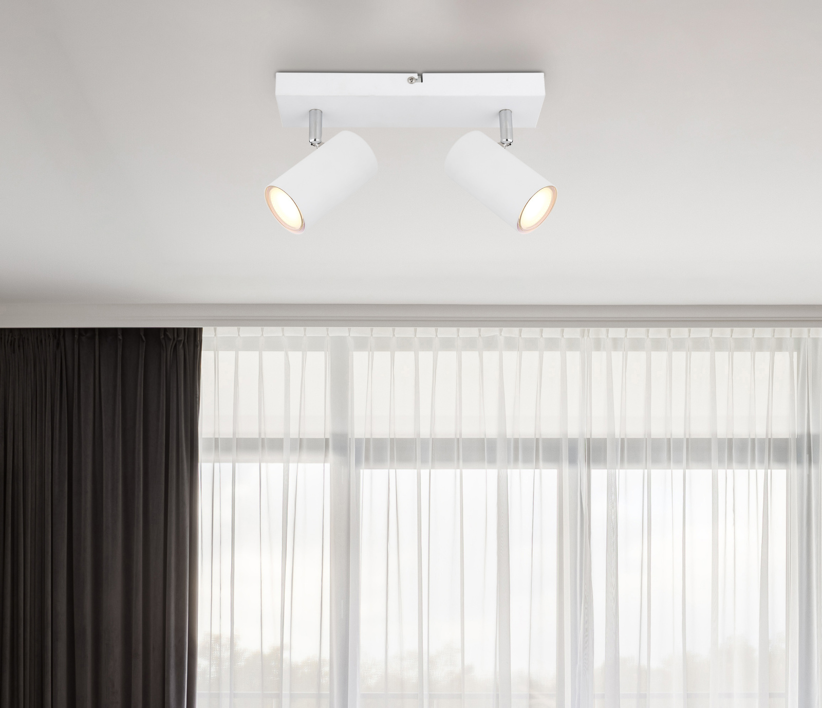 Spot Led Alb Metal 2X 35W Gu10