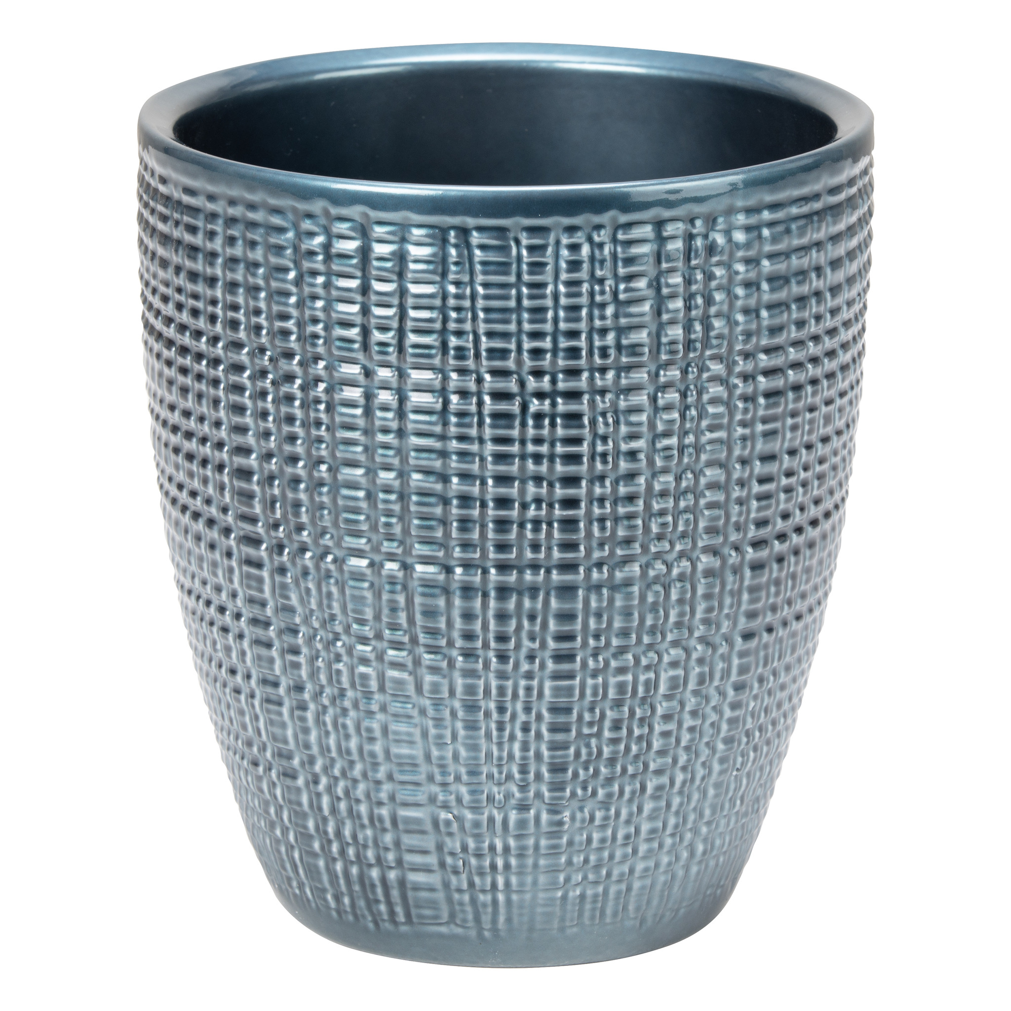 Ghiveci flori SCHEURICH, ceramica, D 15 cm, negru