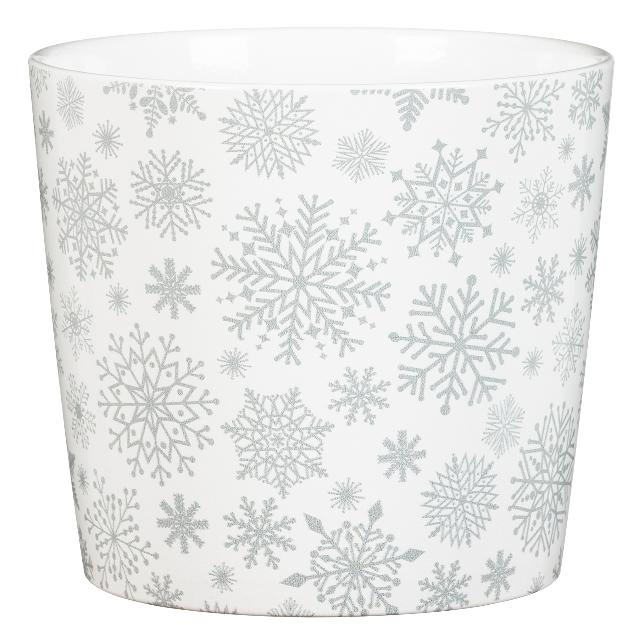 Ghiveci flori SCHEURICH, ceramica, D 11 cm, alb