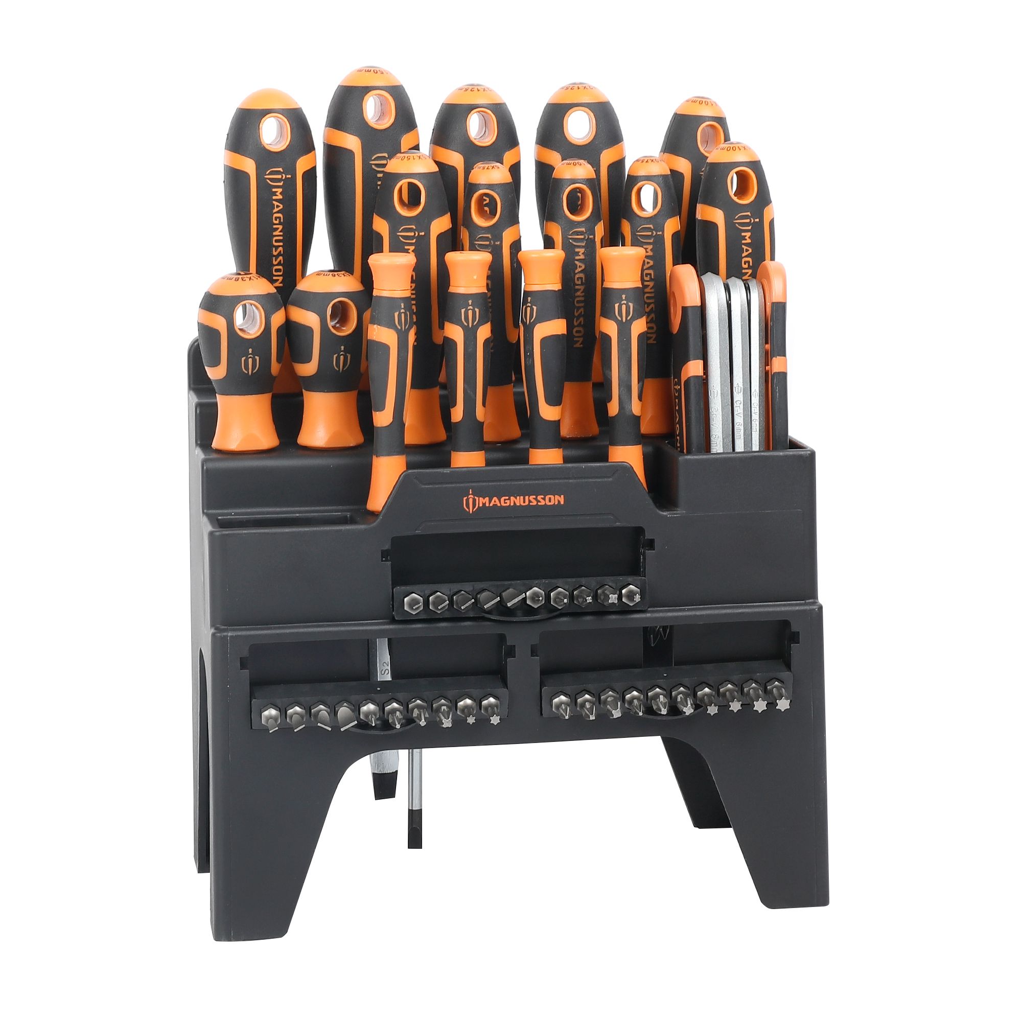 Set mix surubelnite, 54 piese  Magnusson