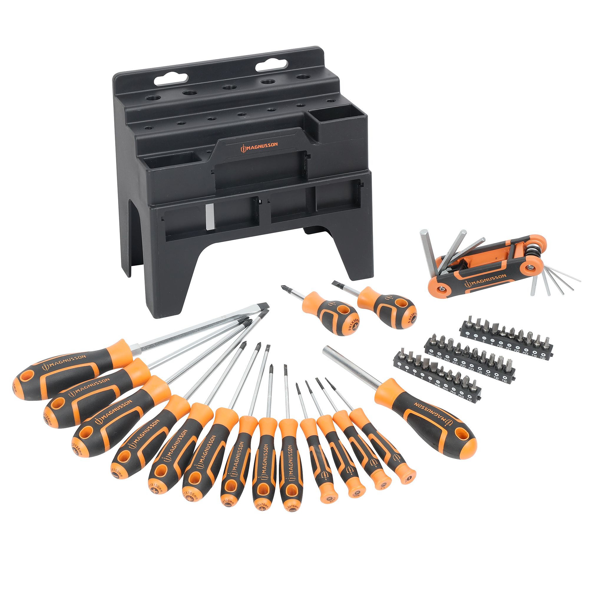 Set mix surubelnite, 54 piese  Magnusson