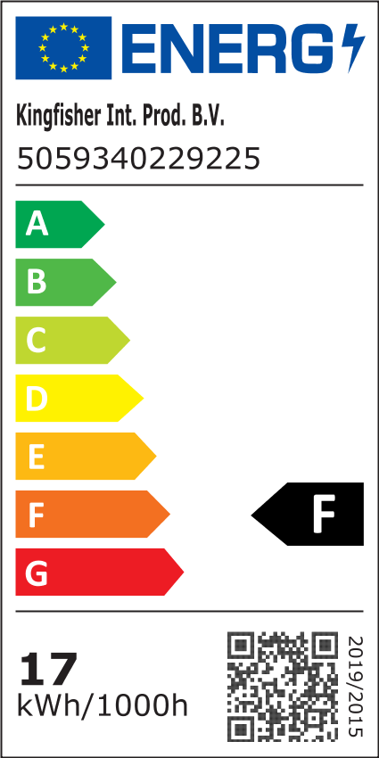 Plafoniera LED GOODHOME Aius, 17.5W, 1800lm, 4000K, argintiu