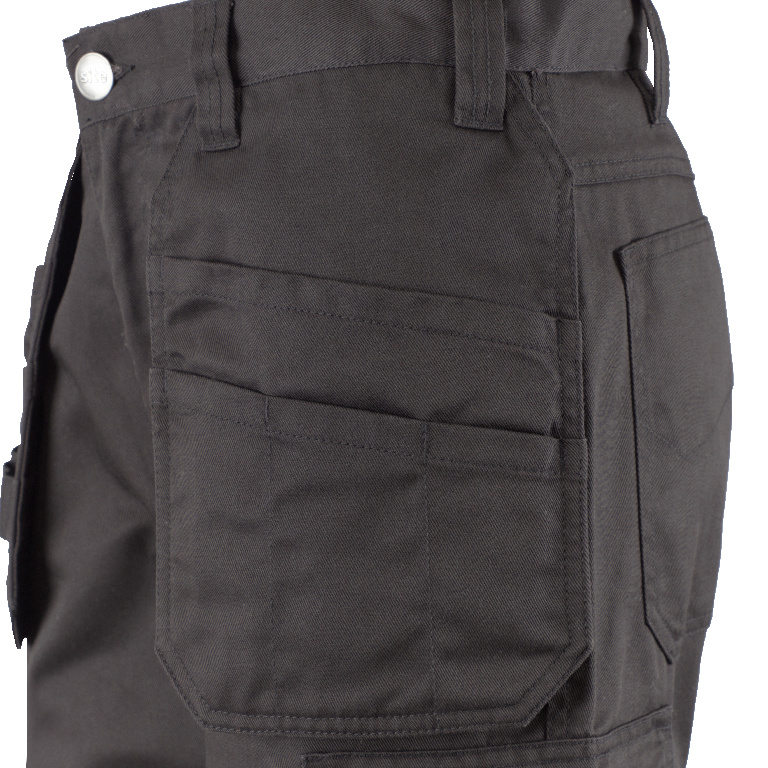 Pantaloni de lucru Site Sember, EU48, poliester si bumbac, negru