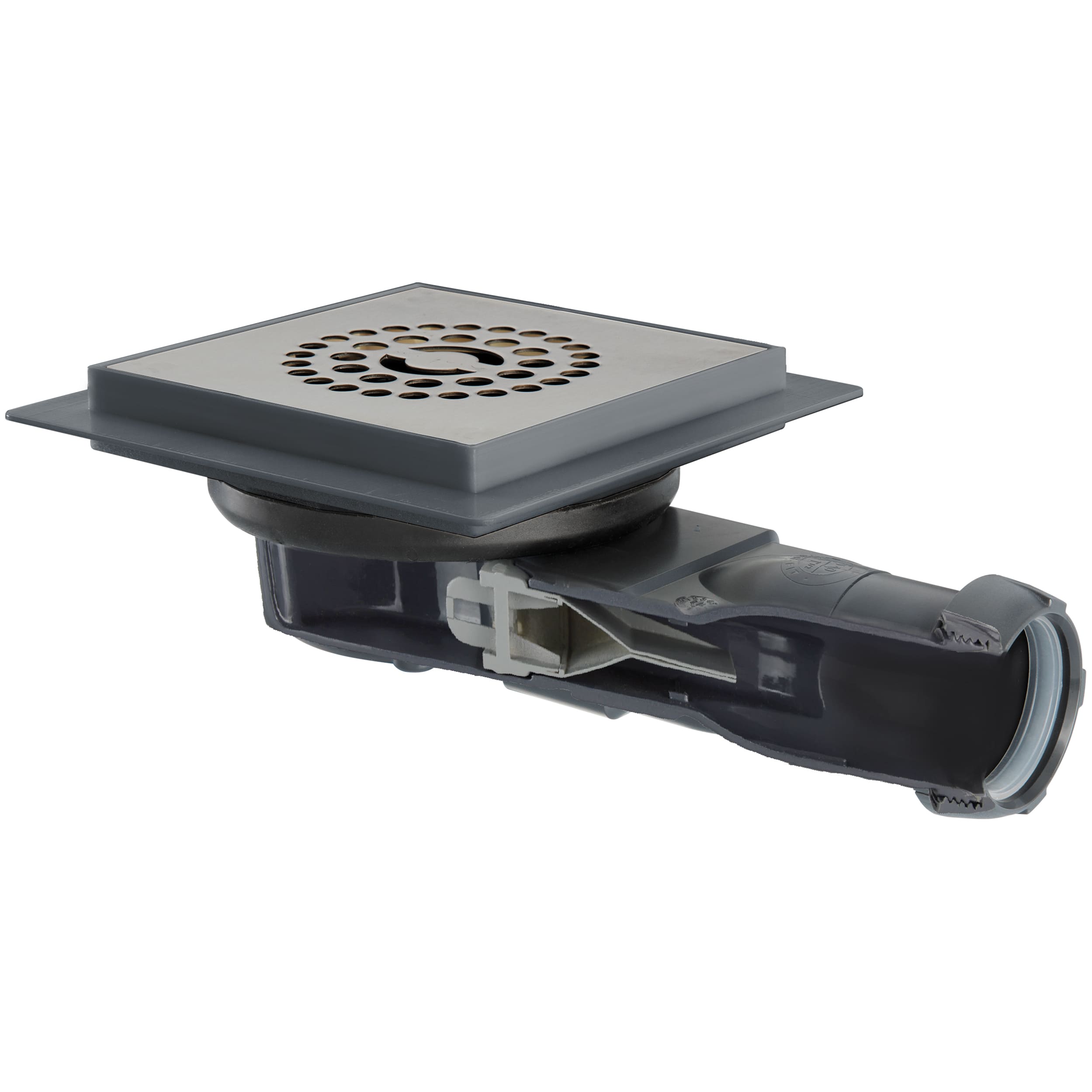 Rigola pentru dus WIRQUIN Venisio Compact, 40 l/min, 115 x 115 mm, D 40mm