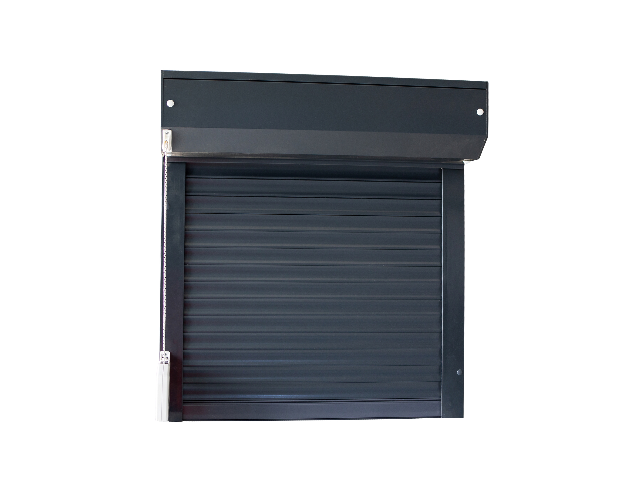 Rulou exterior aluminiu, gri, 134 x 114 cm