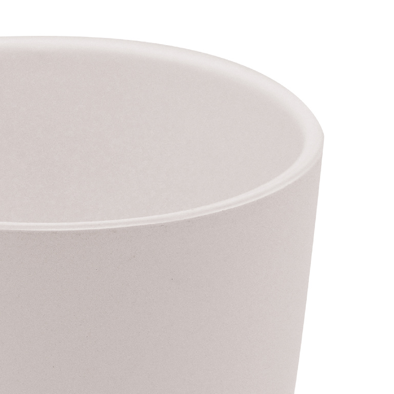 Ghiveci flori GOODHOME Emi, ceramica, D 11 cm, alb