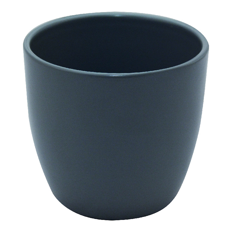 Ghiveci flori GOODHOME Emi, ceramica, D 13.5 cm, gri