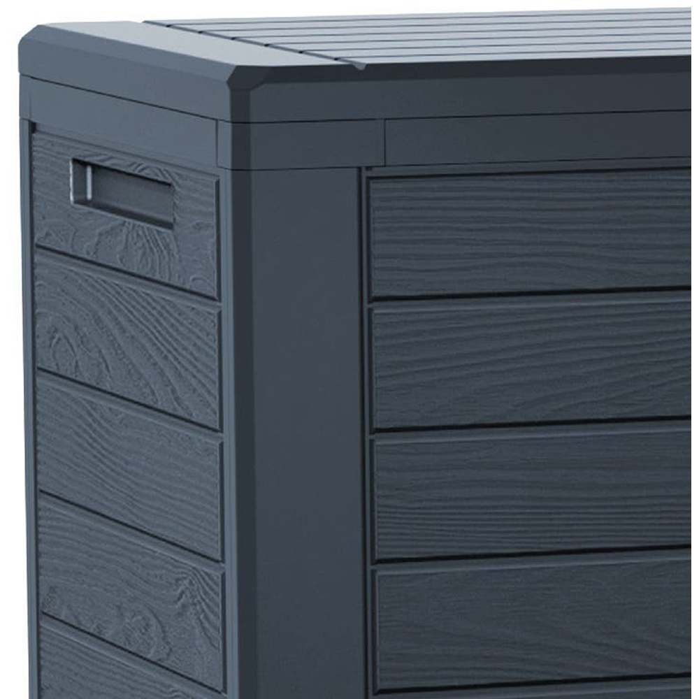 Lada depozitare gradina KLIKSTROM, 116 x 43.8 x 55 cm, antracit