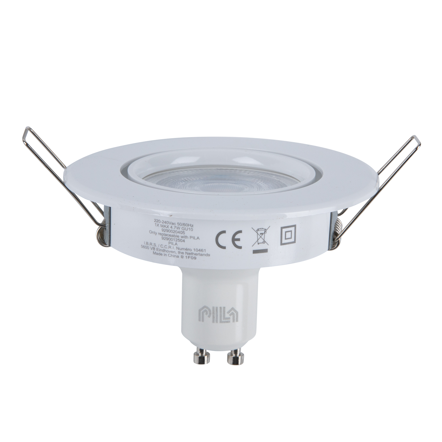 Spot LED PHILIPS Pila, 345 lm, GU10, 50W, alb