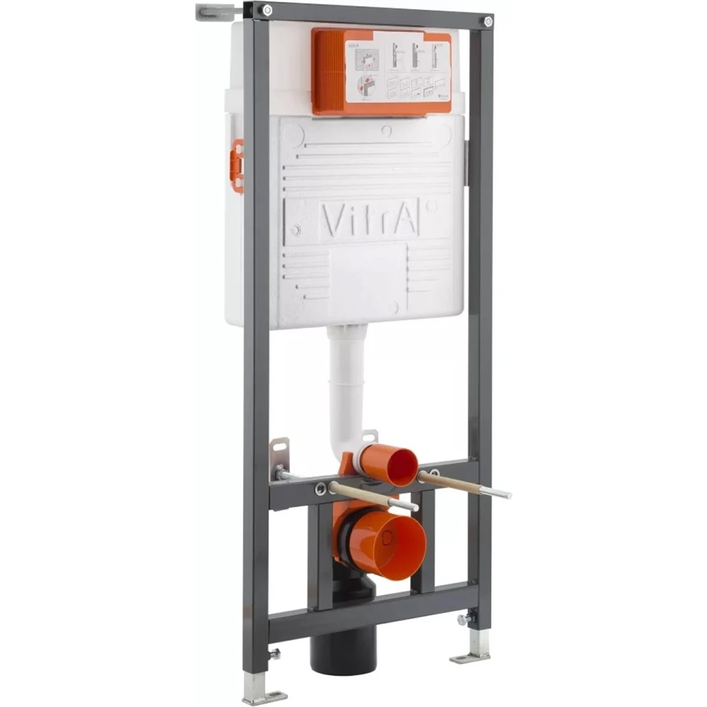 Set rezervor WC incastrat VITRA V12 742-5800-01, 110-127 cm, 3-6 l, clapeta Loop 740-0500, alb lucios