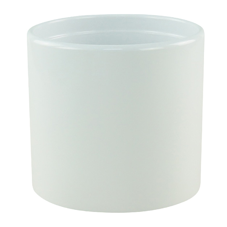 Ghiveci flori GOODHOME, ceramica, D 17 cm, alb