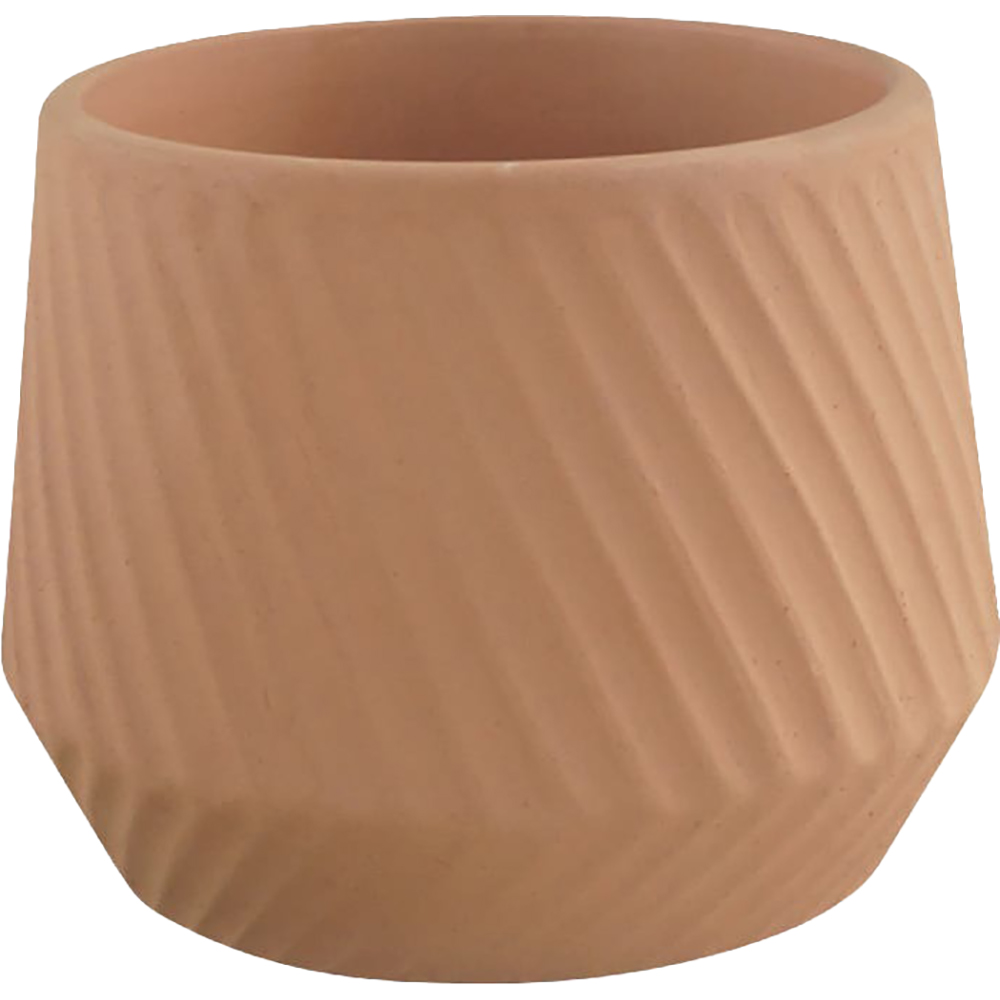 Ghiveci rotund GOODHOME, teracota, 9 cm, maro