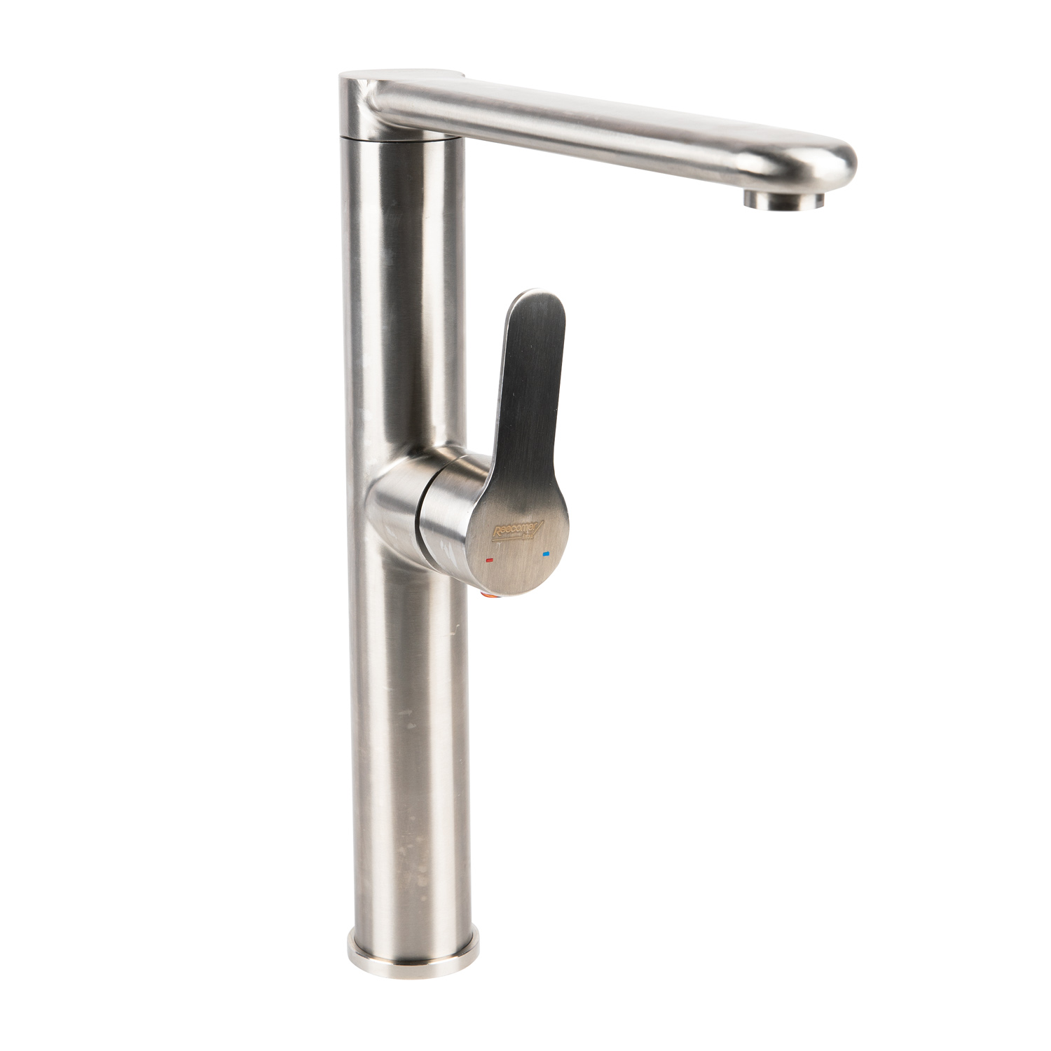 Baterie bucatarie Reecomer Rota X-LR, pipa inalta, inox, argintiu