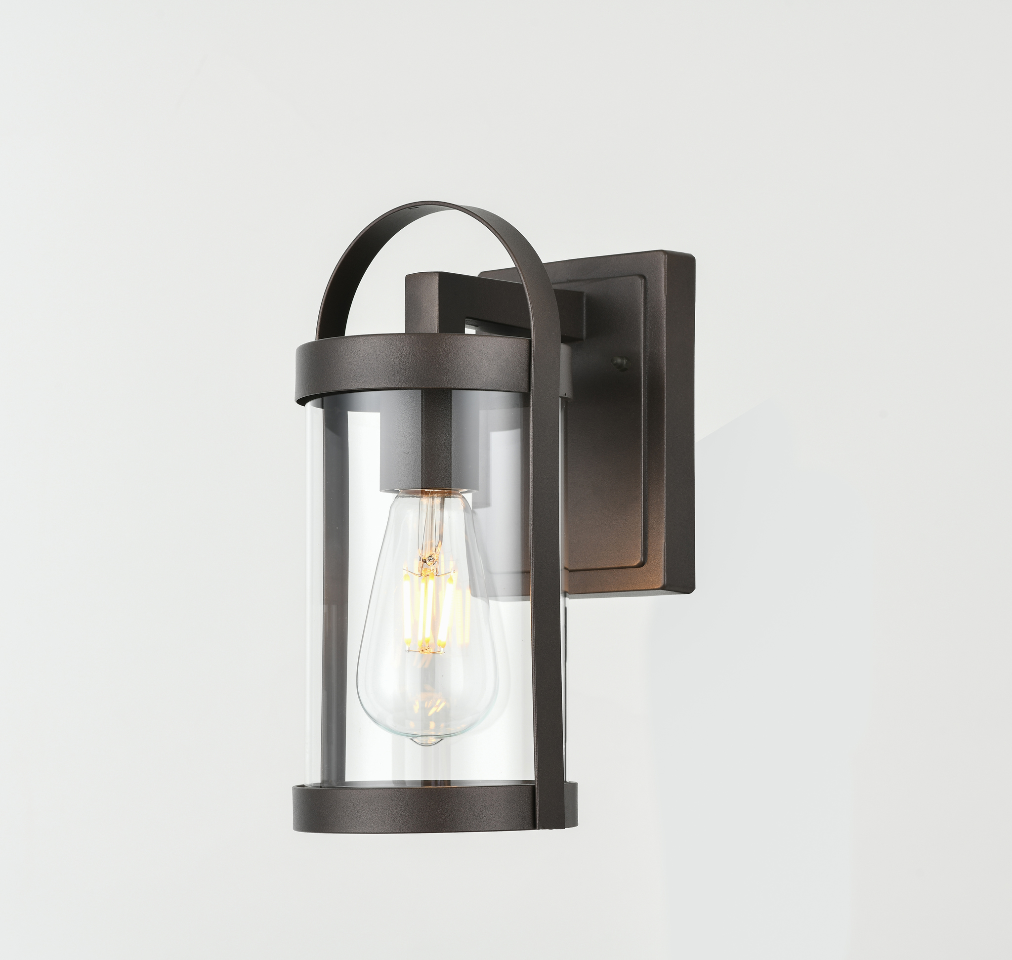 Aplica de exterior KLAUSEN Blaze 3R KL133002, 15W, E27, Cafeniu