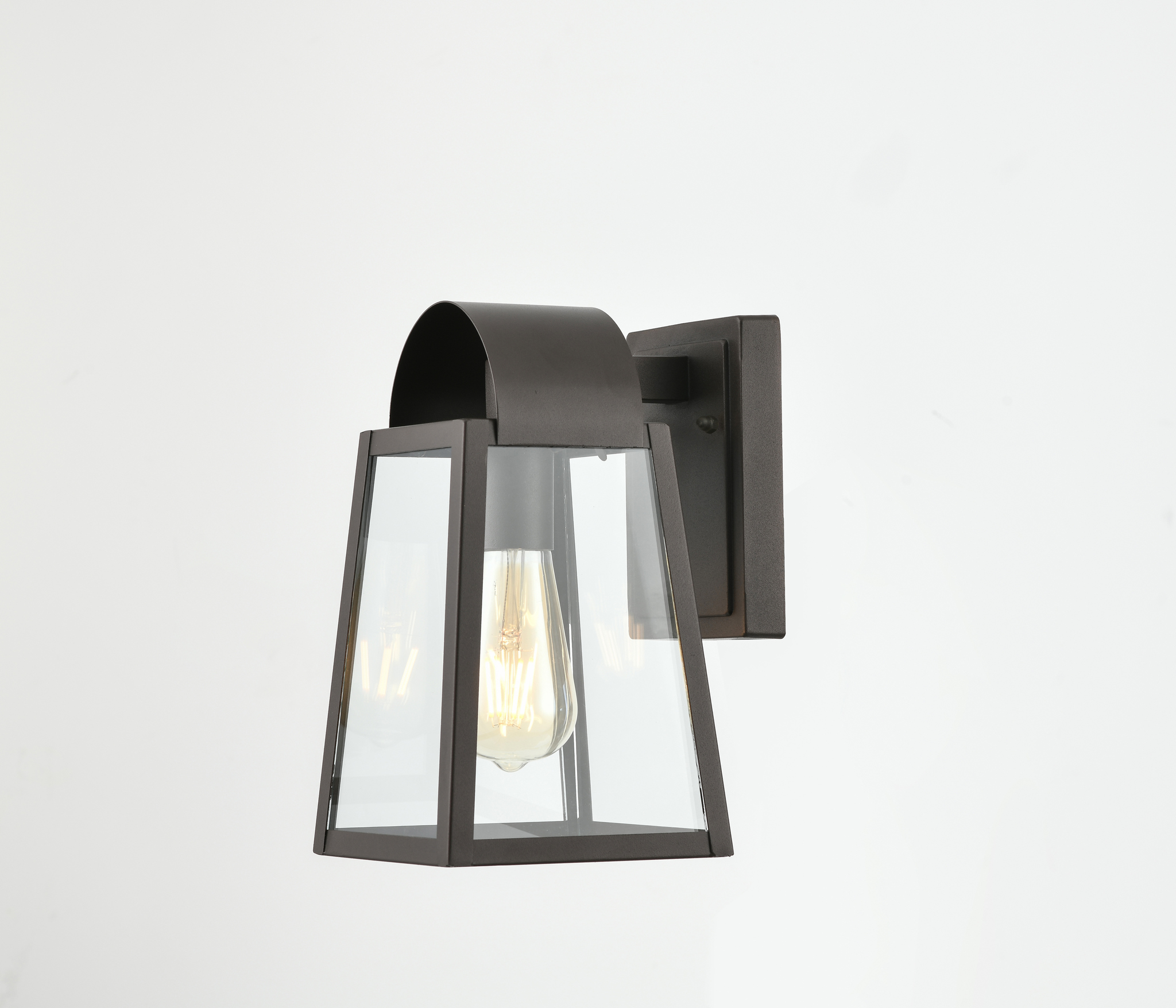 Aplica de exterior KLAUSEN Blaze 3S KL133003, 15W, E27, Cafeniu