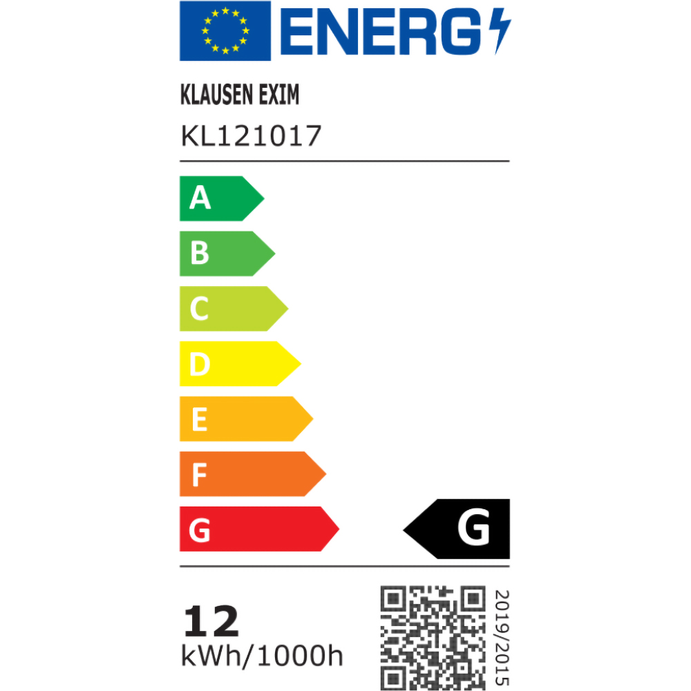 Aplica de exterior LED KLAUSEN Butter KL121017, 12W, 1000lm, IP65, Negru