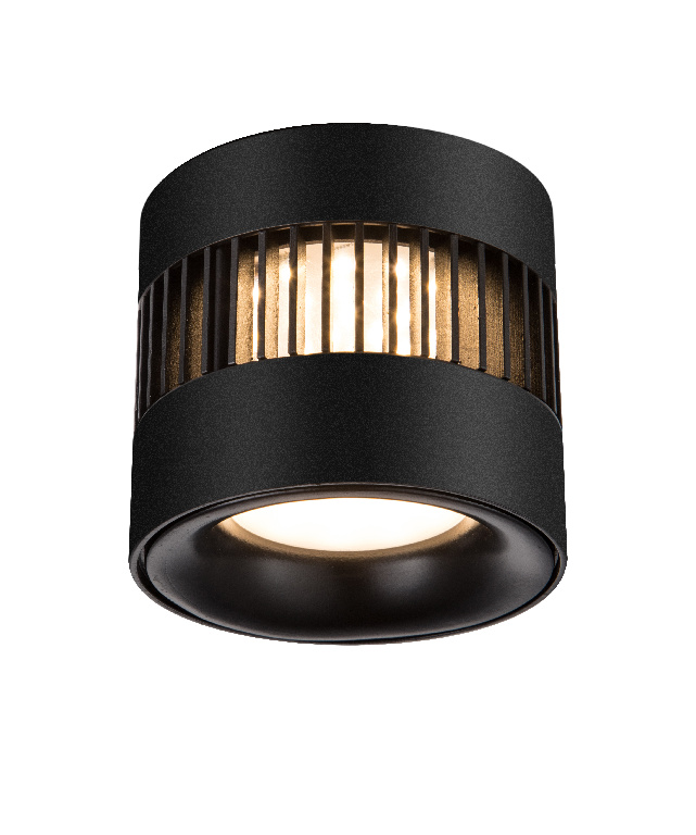 Spot LED GOODHOME Houssay, 6W, 200lm, 3000K, negru