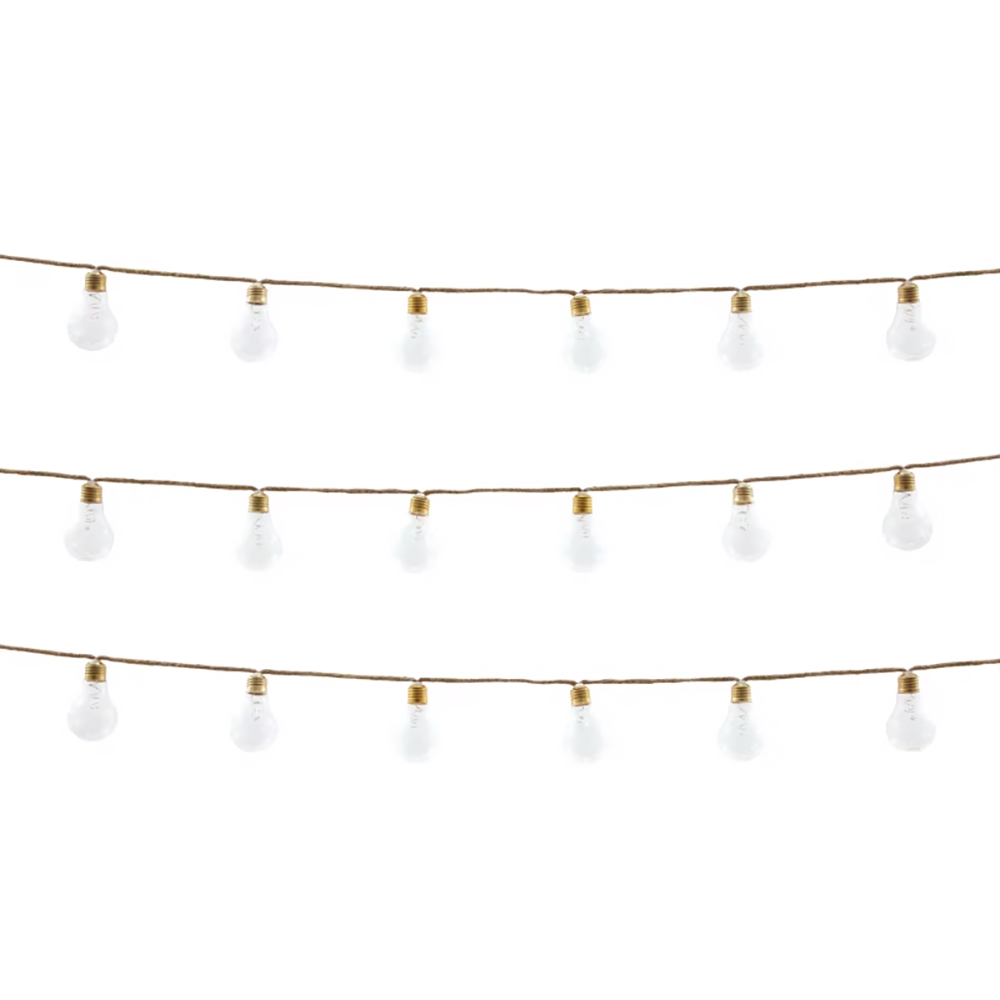Ghirlanda decorativa LED Fajara 101290505, 4.8m, 10 becuri, auriu