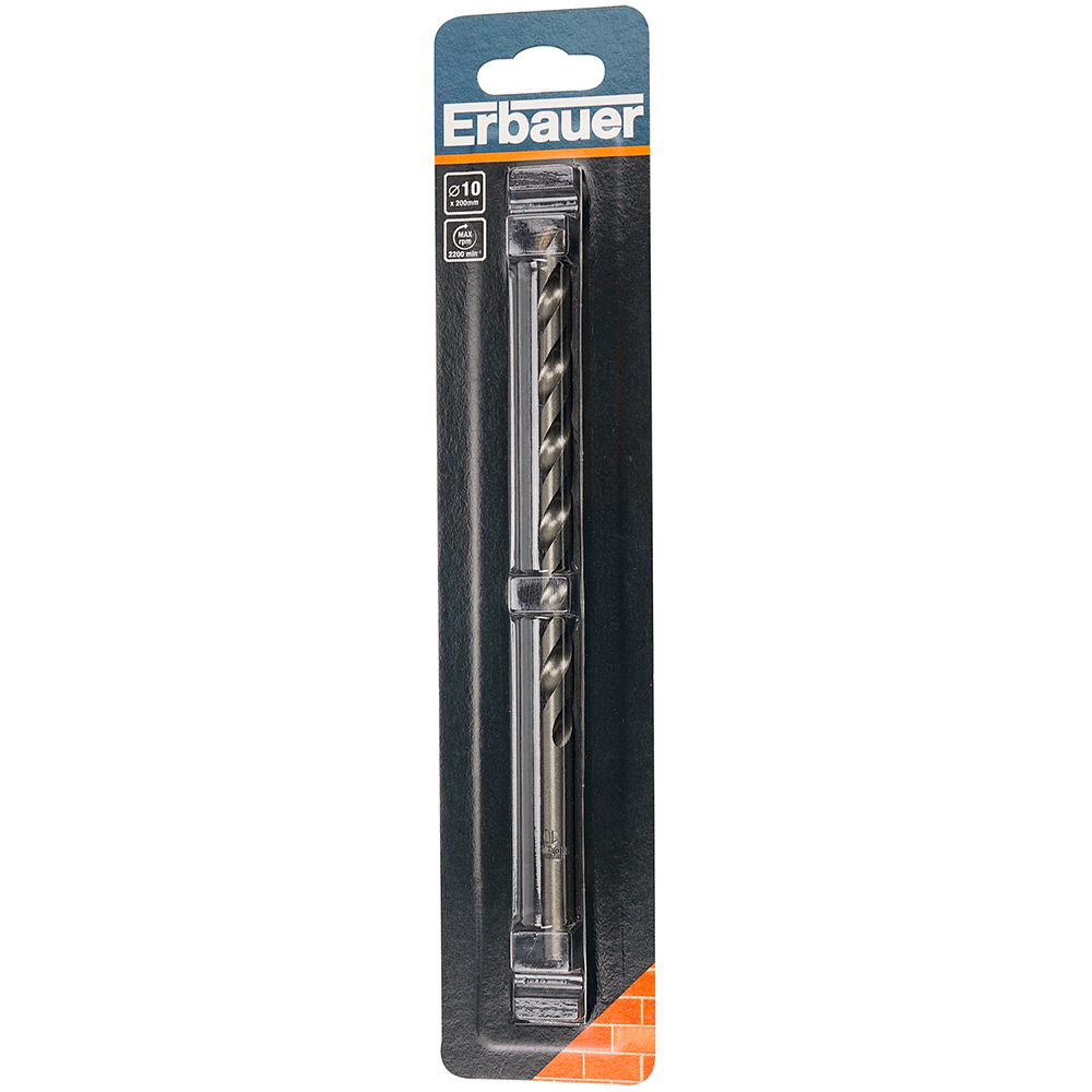 Burghiu Erbauer, beton, 10 x 200 mm