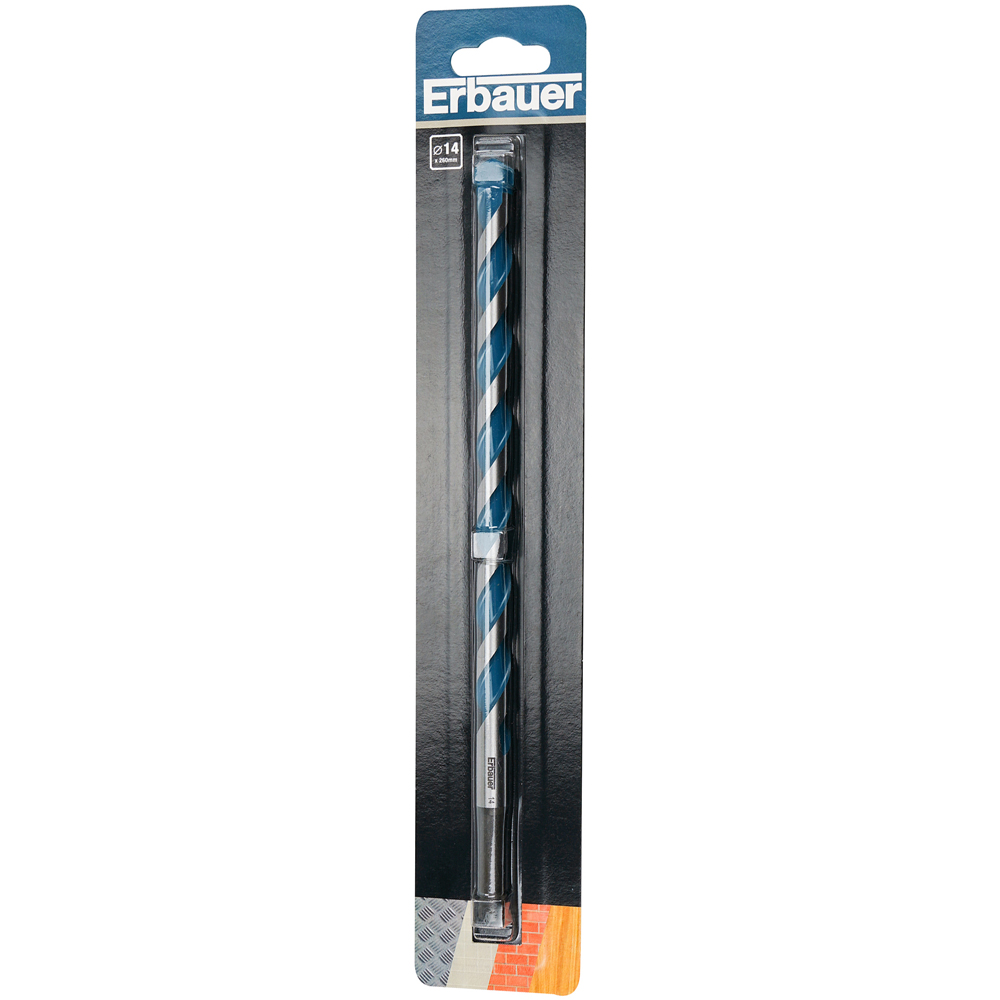 Burghiu multifunctional Erbauer, 14 x 260 mm