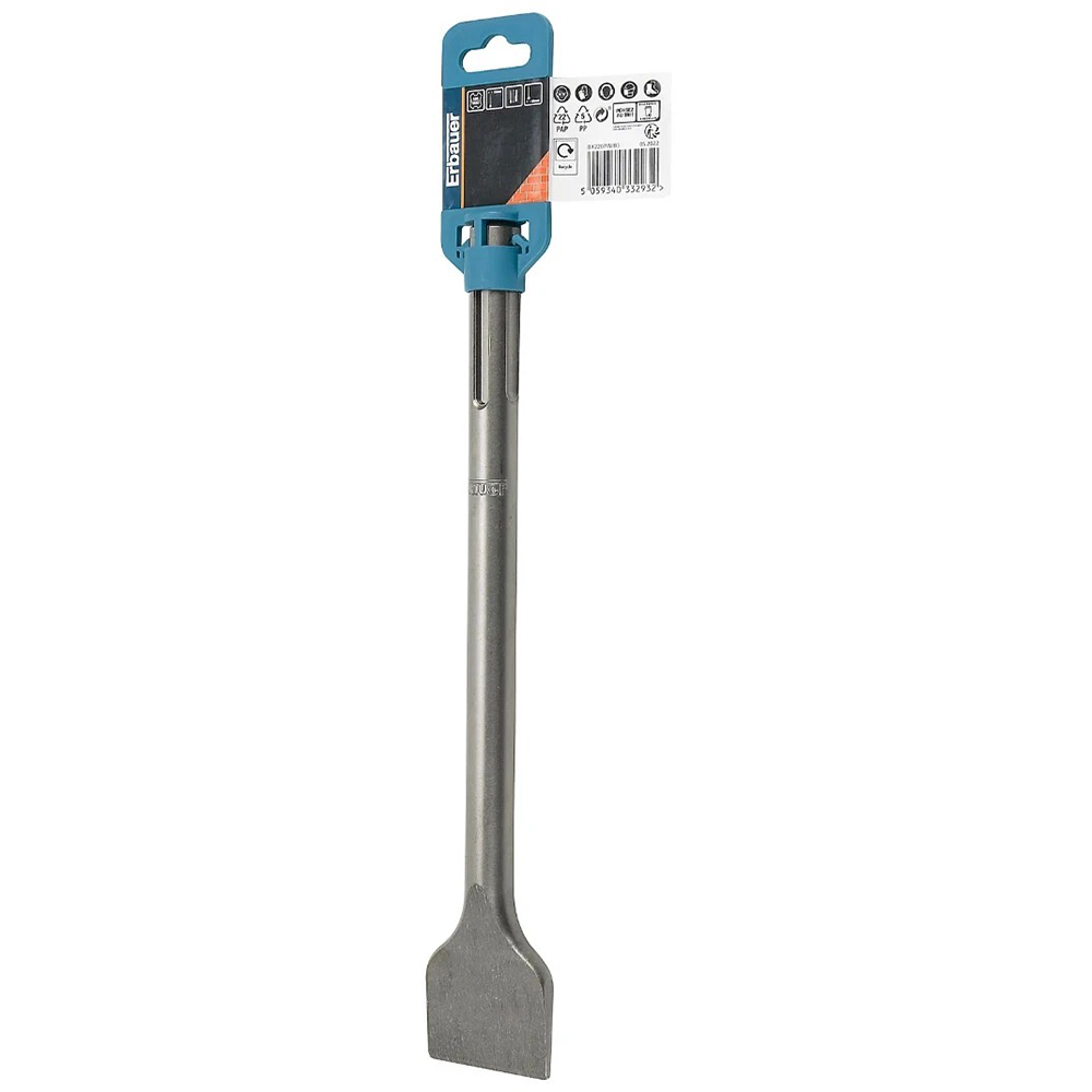 Dalta plata SDS Max ERBAUER, 1.8 x 30 x 5 cm, otel, gri