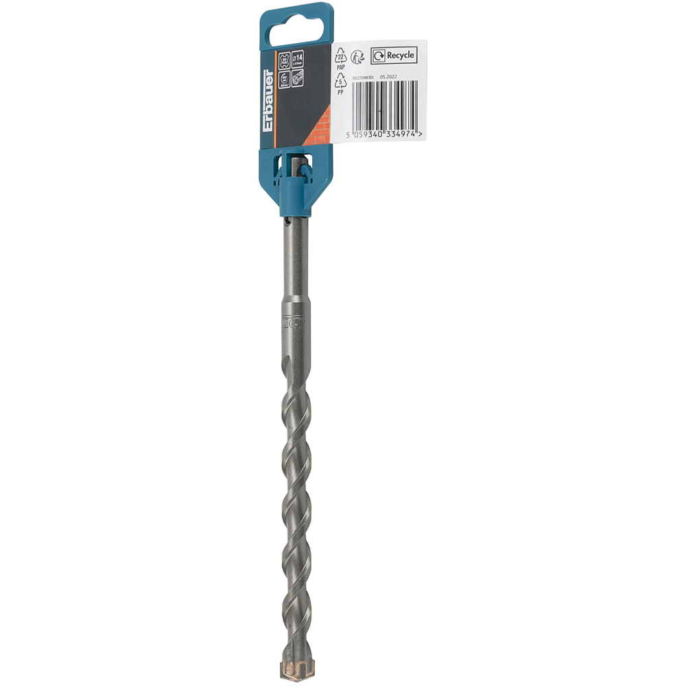 Burghiu SDS Plus Erbauer, 14 x 210 mm