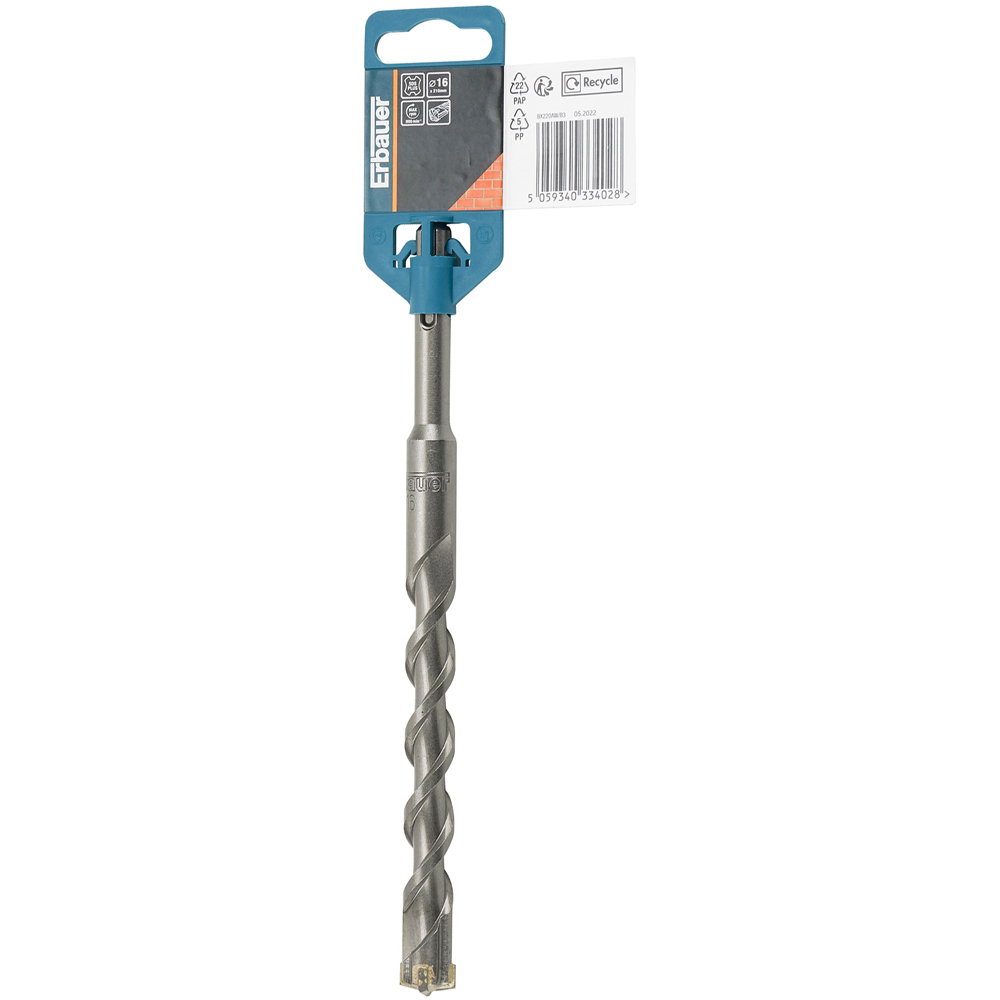 Burghiu SDS Plus Erbauer, 16 x 210 mm