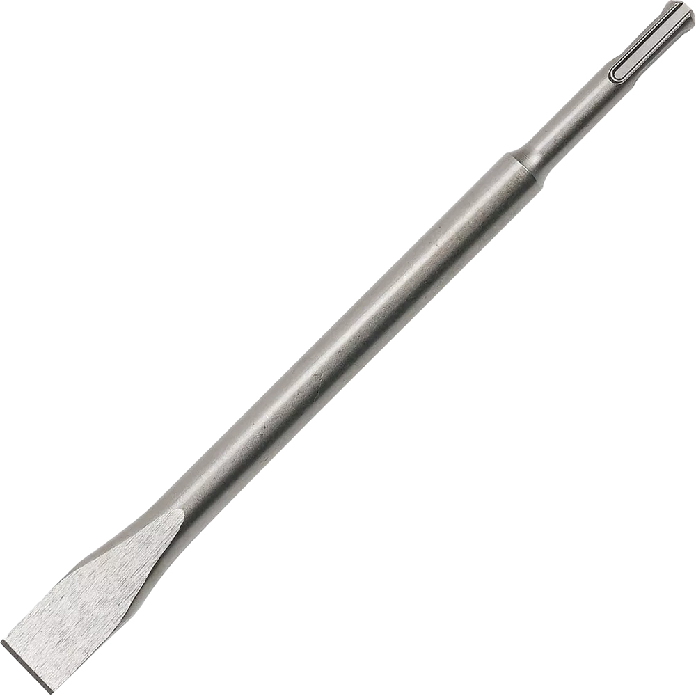 Dalta plata SDS Plus, ERBAUER, 25 x 2 cm, otel, gri