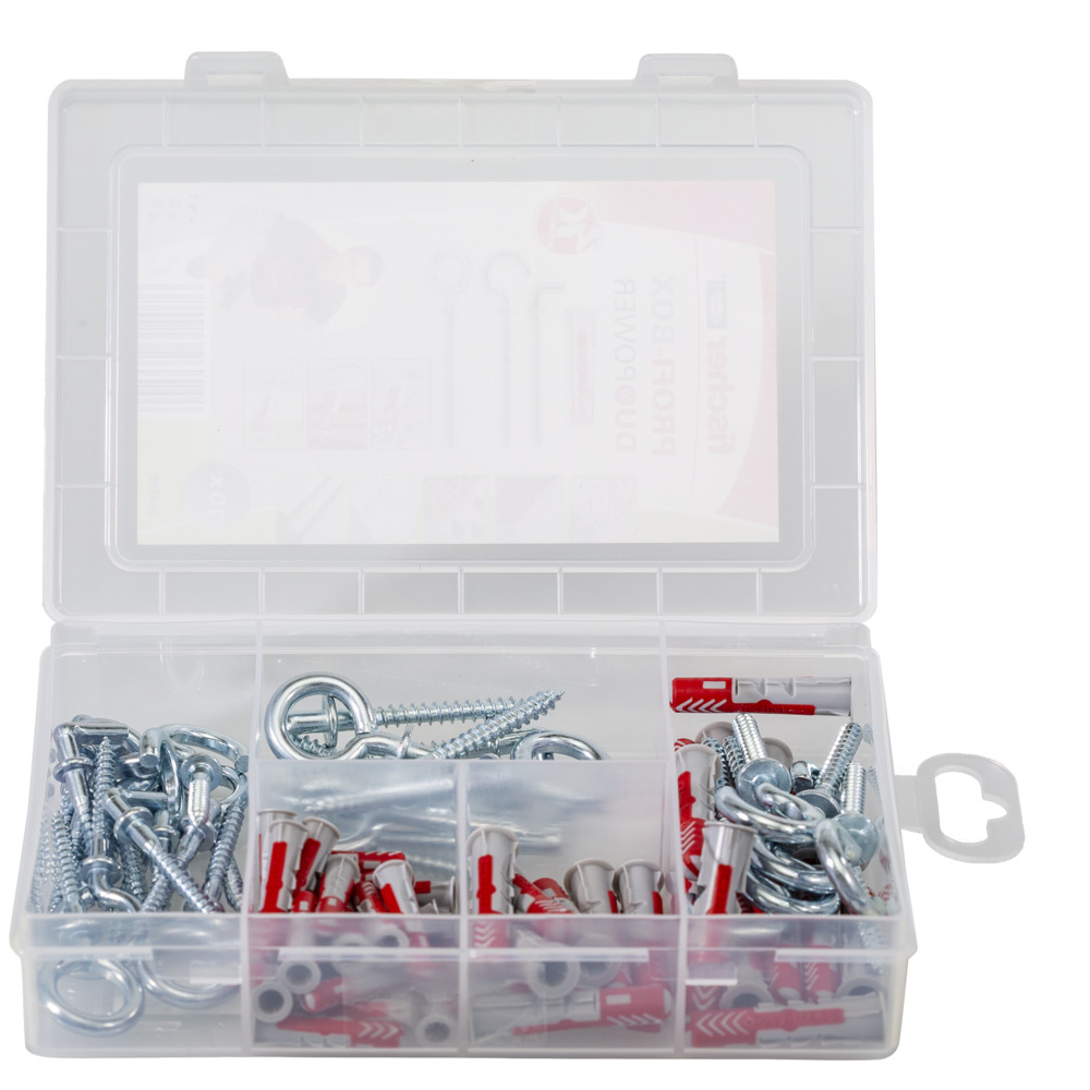Dibluri cu carlige FISCHER DuoPower, 6 si 8mm, 70buc