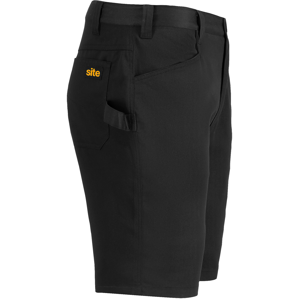 Pantaloni Sember Site, marimea 46, bumbac si poliester, negru